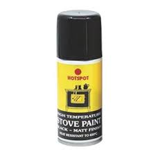 Hotspot Spray Stove Paint Matt Black