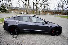 It has two motors, four wheels and a ton of power. Model 3 2019 Grey B6cd2 Only Used Tesla