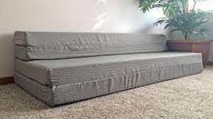 lucid folding mattress sofa with