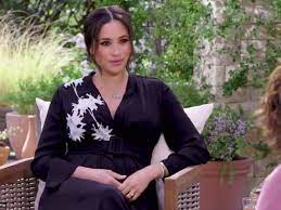 A cbs primetime special, aired on sunday, march 7, 2021, at 8pm pst/est (1am uk time) on cbs. Meghan Markle S Oprah Interview Look Combines Royal California Style