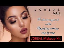 l oreal paris makeup kit step by step