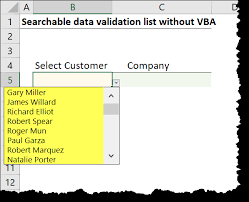 Searchable Drop Down List In Excel Very Easy With Dynamic