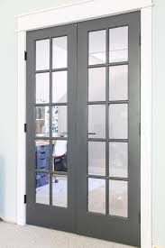 the easiest way to paint french doors