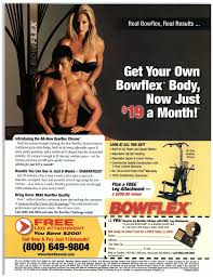 2004 bowflex xtreme print ad get your