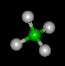 the methane molecule