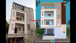 NEW LATEST STYLE HOUSE DESIGN INDIA PAINT IDEAS || COLOR FOR HOME || PAINT  IDEAS FOR HOUSE DE… | Modern exterior house designs, Latest house designs, House  exterior gambar png