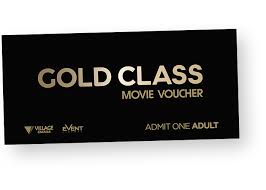 Gold Class Cinema Gifts Village Cinemas Gift Shop