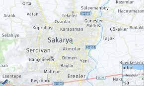 Sakarya haritası, sakarya'nın ilçelerinin detaylı listesi, iline bağlı 16 ilçesinin uydu görüntüsü nerede ne aramıştınız ? Adapazari Nerede Mahalleleri Sakarya Kmhesaplama Com