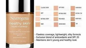 neutrogena healthy skin liquid makeup
