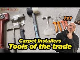 carpet installers tools of the trade