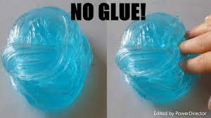 how to make slime without glue or any