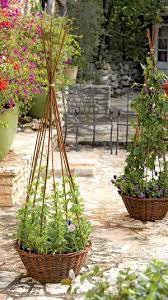 willow garden accents branches fences