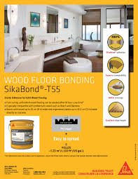 sikabond t55 wood floor bonding