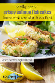 easy crispy salmon fishcakes scrummy lane