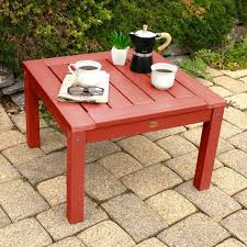 Recycled Plastic Outdoor Side Table