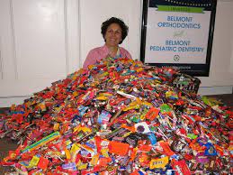 Wow! Our Halloween candy buy back... - Belmont Orthodontics | Facebook