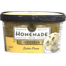 homemade ice cream er pecan