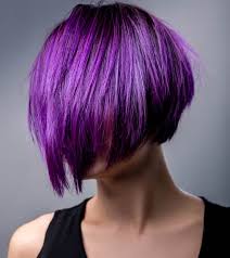 dark hair purple without bleaching