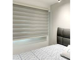 roller blinds and blackout curtains