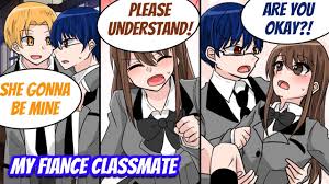 Manga Dub】A chad who teases me is in love with my fiancé and classmates  found out【RomCom】 - YouTube