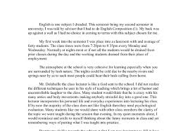 My English Class Essay Under Fontanacountryinn Com