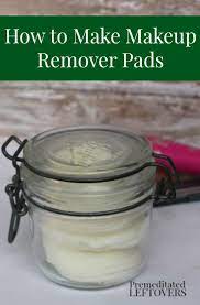 how to make makeup remover pads