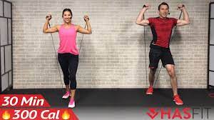 exercise band workouts for women men