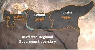 Image result for kurdish cantons in syria