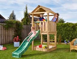 Childrens Wooden Climbing Frame For