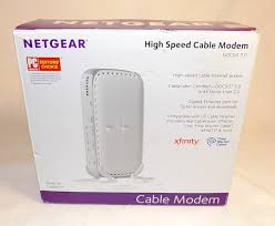 Used Netgear Cmd31t 4x4 Cable Modem Cmd31t Docsis 3 0 High Speed Cable