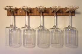 S Wood Wine Glass Rack Diy Wine