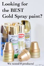 Looking For The Best Gold Spray Paint
