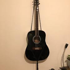 Macrame Acoustic Guitar Stand Wall