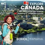 Explore Canada – A Free Orientation and Seminar...