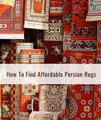 how to find affordable persian rugs