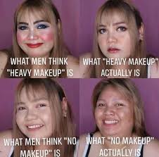 heavy makeup myconfinede