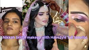 soft elegant nikkah makeup step by