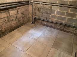Basement Lining With Ceramic Tiles