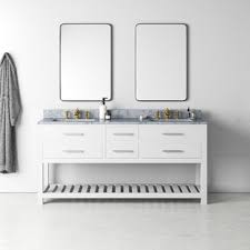 Buying bathroom vanities so is your ideal bathroom vanity modern, classic or something in between? Modern 4 Drawer Bathroom Vanities Allmodern