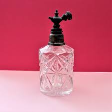 Antique Cut Glass Perfume Bottle