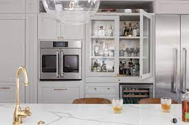 Glass Door Kitchen Cabinets Design Ideas