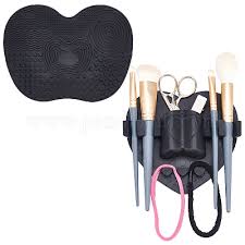 silicone makeup cleaning brush mat