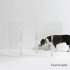 Zig Zag Multi Panel Pet Dog Gate