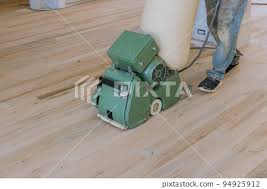 using a floor sander a new homeowner