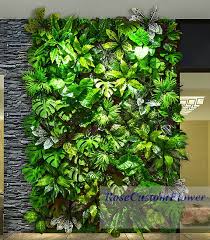 Wall Decors Background Artificial Plant