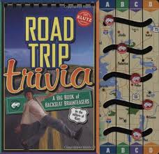 Traveling during the pandemic is difficult as the virus can easily spread. Road Trip Trivia A Big Book Of Backseat Brainteasers Klutz Editors 9781570548253 Books Amazon Ca