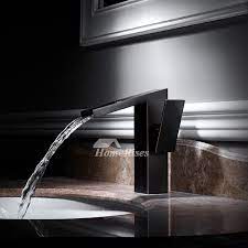.of faucets for the bathroom is the single hole faucet, and faucet depot has a multitude of beautiful and durable single hole faucets for you to choose from. Black Single Hole Bathroom Faucet Painting One Handle Vessel Waterfall