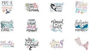 Collection Of The Best Free Mermaid Svg Files On The Web