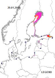 Growing Ice In The Baltic Sea Ice Age Now