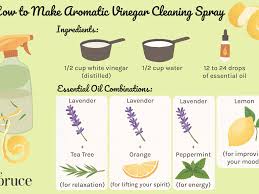 How to Make Aromatic Vinegar Spray for All Purpose Cleaning